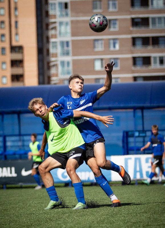 Тренировочный матч команд «Газпром»-академии «Зенит» U-16 — «Зенит» U-17