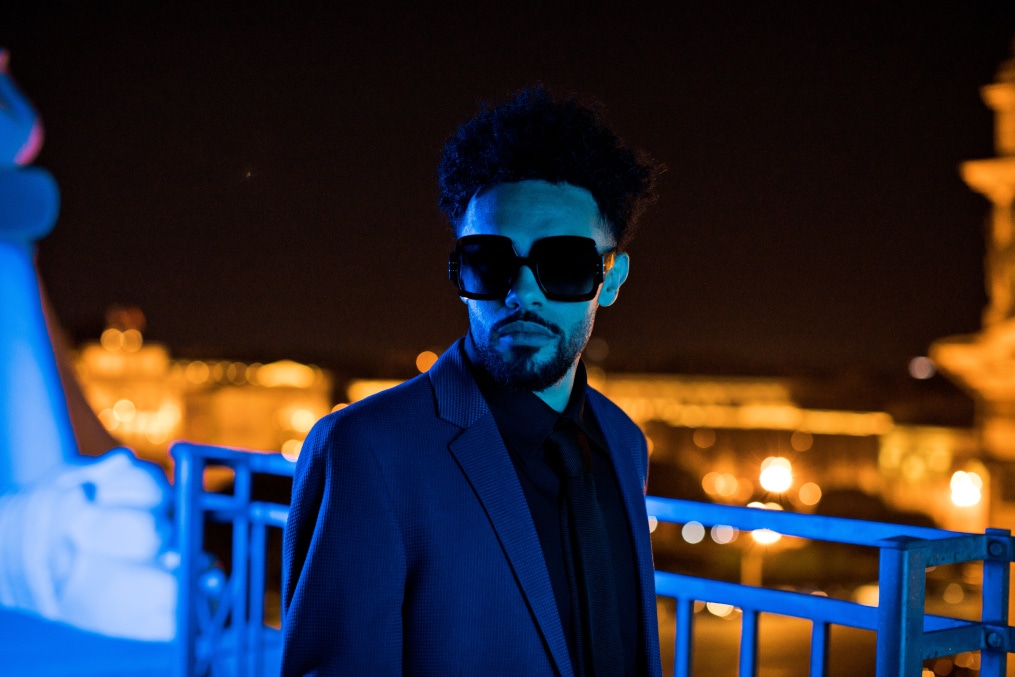 Клаудиньо на съемках презентационного ролика