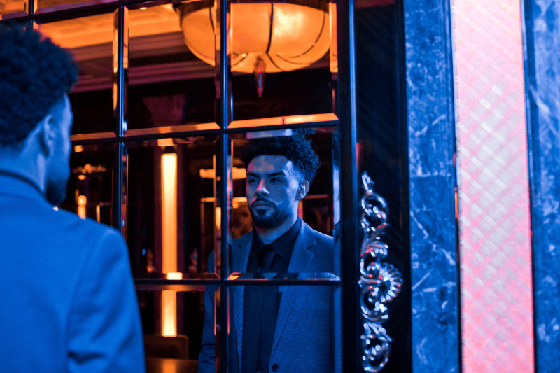 Клаудиньо на съемках презентационного ролика