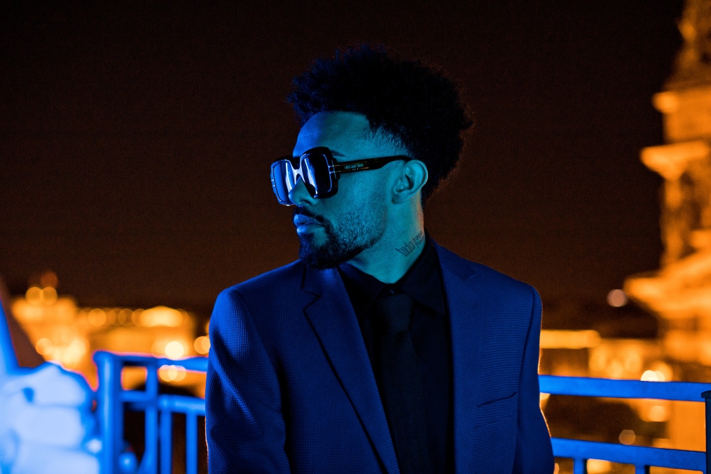 Клаудиньо на съемках презентационного ролика