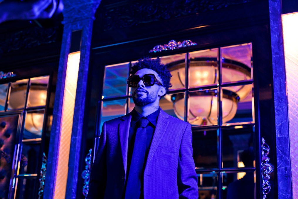 Клаудиньо на съемках презентационного ролика