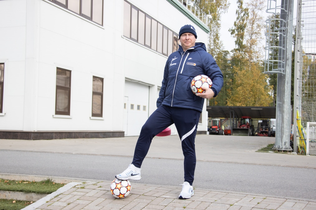 Тренировка «Зенита» перед матчем с «Мальмё»