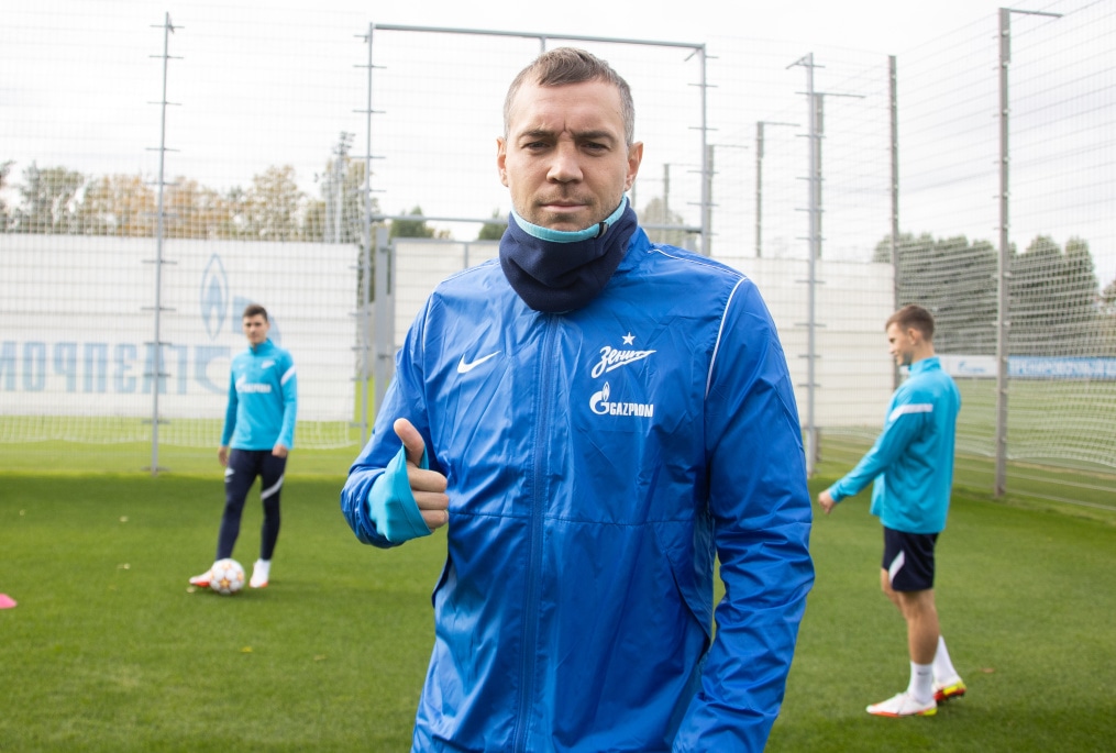 Тренировка «Зенита» перед матчем с «Мальмё»