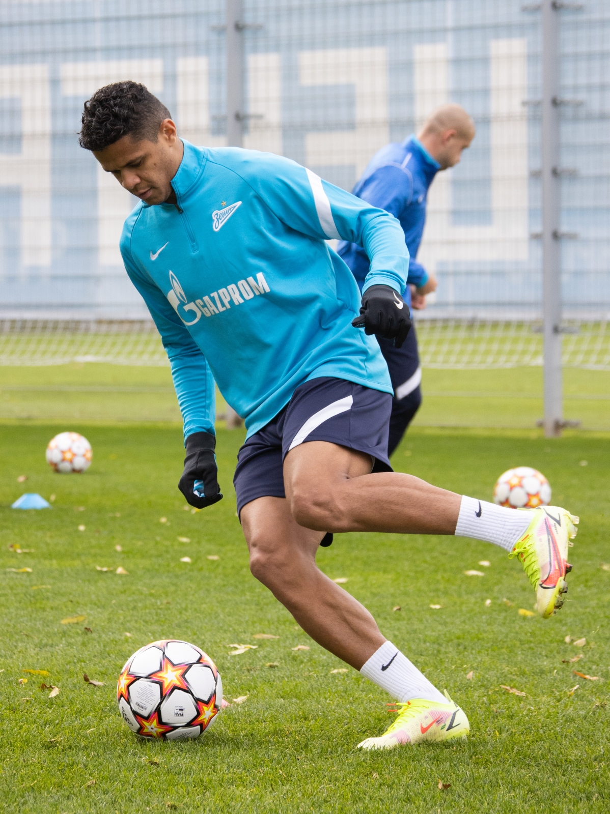 Тренировка «Зенита» перед матчем с «Мальмё»