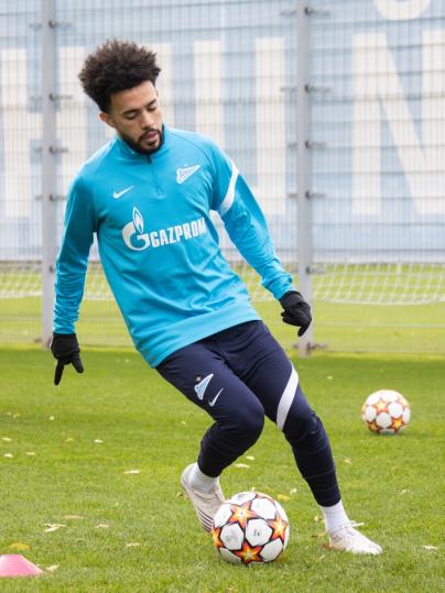 Тренировка «Зенита» перед матчем с «Мальмё»