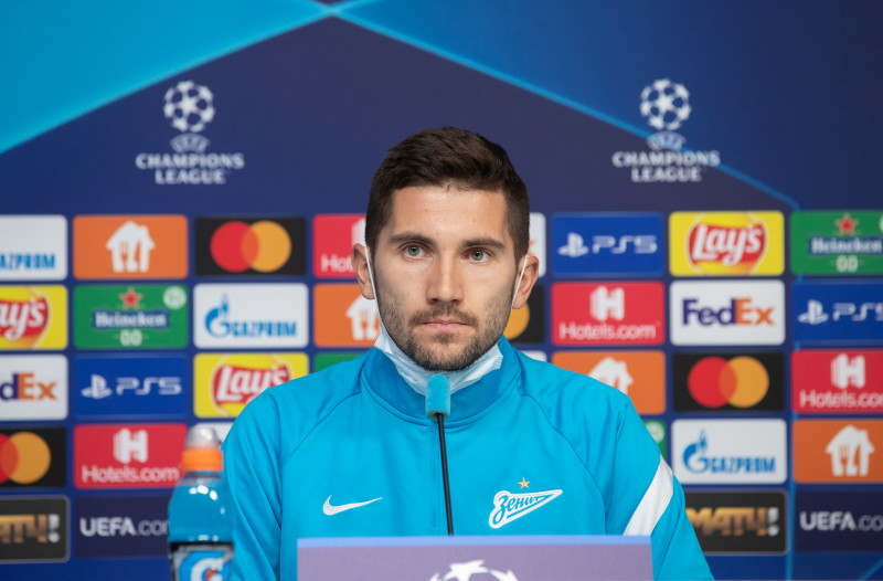 Пресс-конференция «Зенита» перед матчем с «Мальмё»