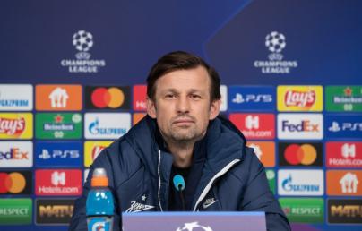 Пресс-конференция «Зенита» перед матчем с «Мальмё»