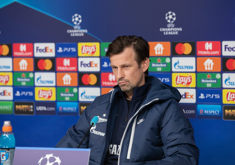 Пресс-конференция «Зенита» перед матчем с «Мальмё»