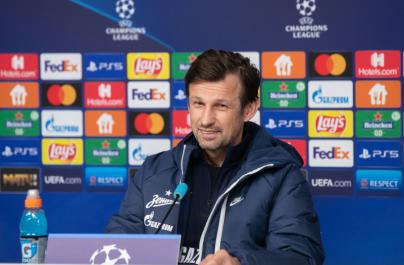 Пресс-конференция «Зенита» перед матчем с «Мальмё»