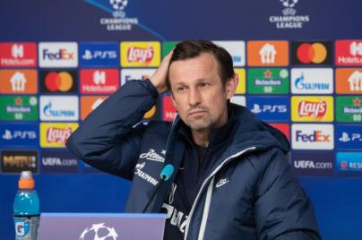 Пресс-конференция «Зенита» перед матчем с «Мальмё»