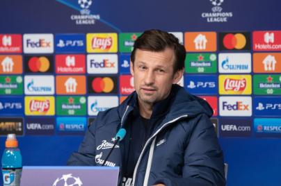 Пресс-конференция «Зенита» перед матчем с «Мальмё»