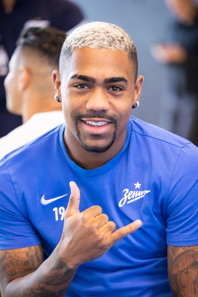 Тренировка «Зенита» перед матчем с «Арсеналом»