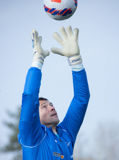 Тренировка «Зенита» перед матчем с «Арсеналом»