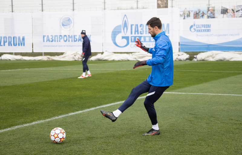 Открытая тренировка «Зенита» перед матчем с «Ювентусом»