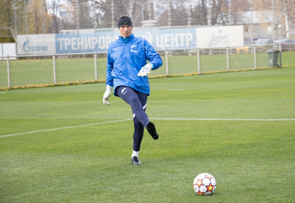 Открытая тренировка «Зенита» перед матчем с «Ювентусом»