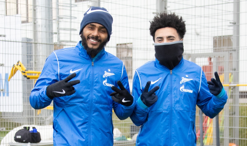 Открытая тренировка «Зенита» перед матчем с «Ювентусом»