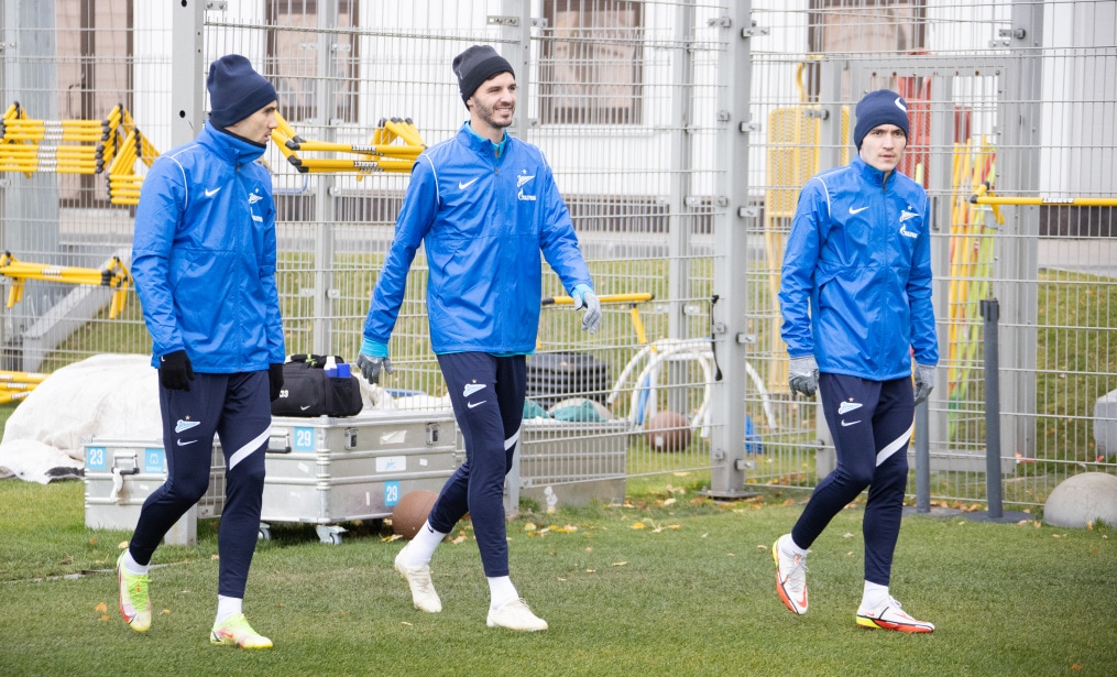 Открытая тренировка «Зенита» перед матчем с «Ювентусом»