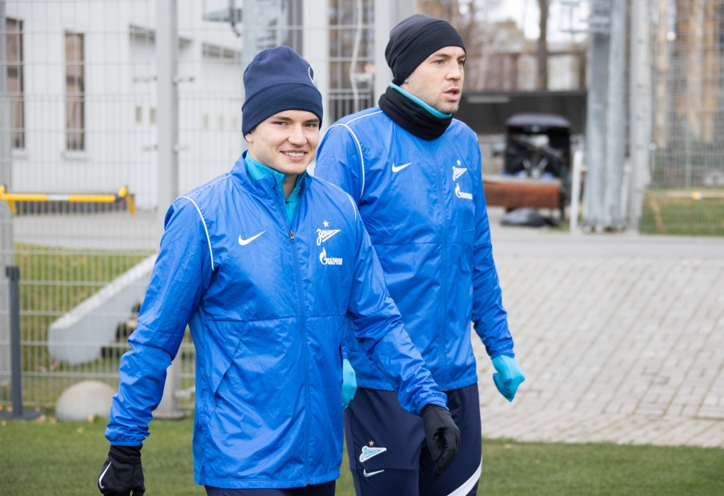 Открытая тренировка «Зенита» перед матчем с «Ювентусом»