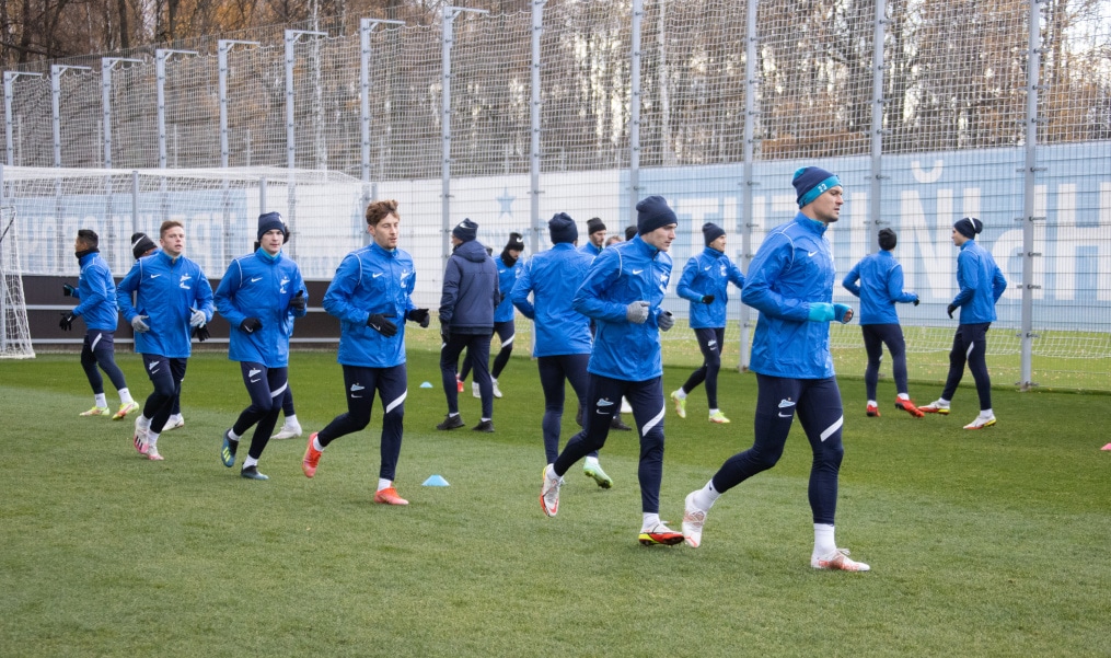Открытая тренировка «Зенита» перед матчем с «Ювентусом»