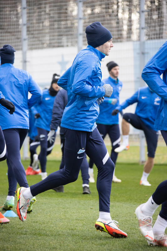 Открытая тренировка «Зенита» перед матчем с «Ювентусом»