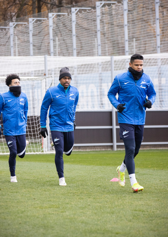 Открытая тренировка «Зенита» перед матчем с «Ювентусом»