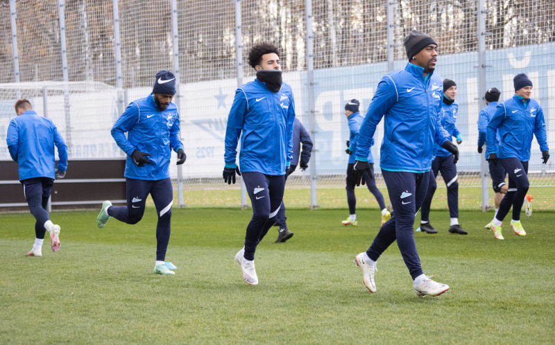 Открытая тренировка «Зенита» перед матчем с «Ювентусом»