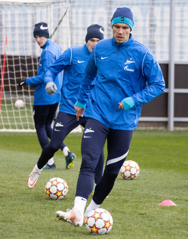 Открытая тренировка «Зенита» перед матчем с «Ювентусом»