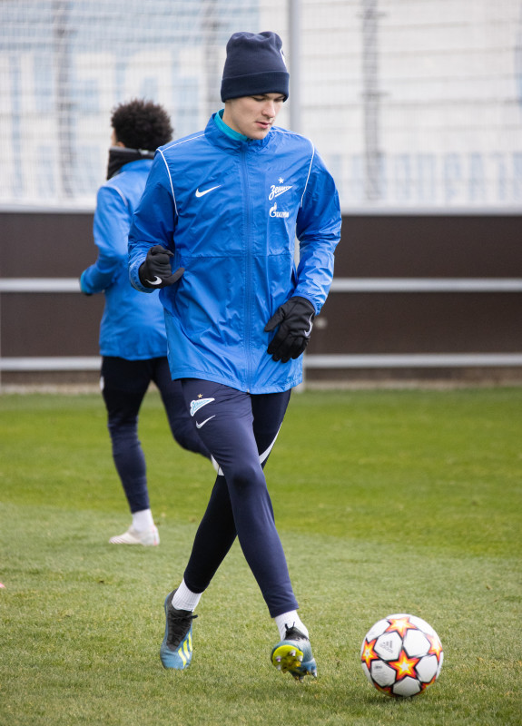 Открытая тренировка «Зенита» перед матчем с «Ювентусом»