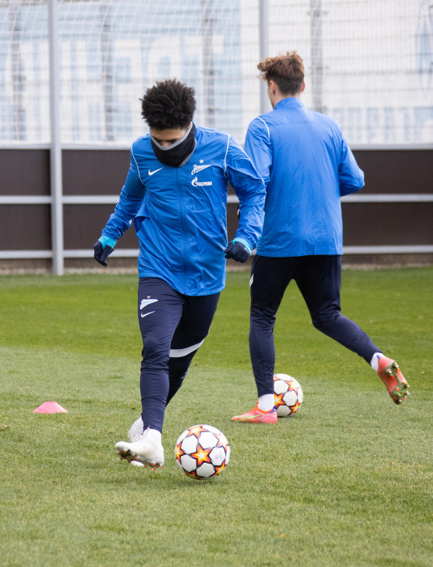 Открытая тренировка «Зенита» перед матчем с «Ювентусом»