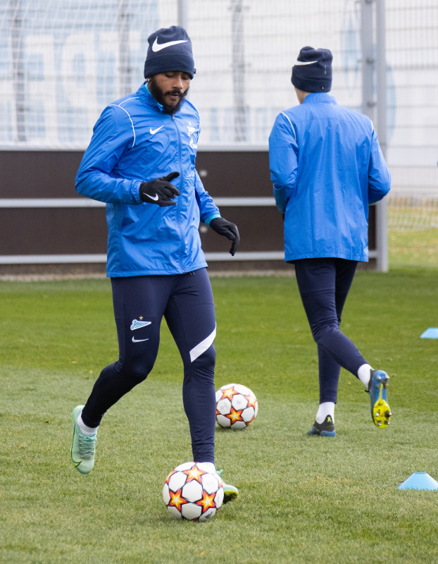 Открытая тренировка «Зенита» перед матчем с «Ювентусом»