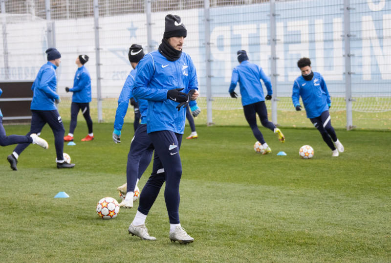 Открытая тренировка «Зенита» перед матчем с «Ювентусом»