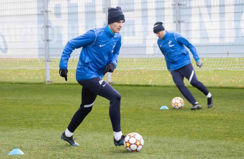 Открытая тренировка «Зенита» перед матчем с «Ювентусом»