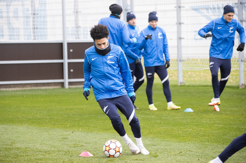 Открытая тренировка «Зенита» перед матчем с «Ювентусом»