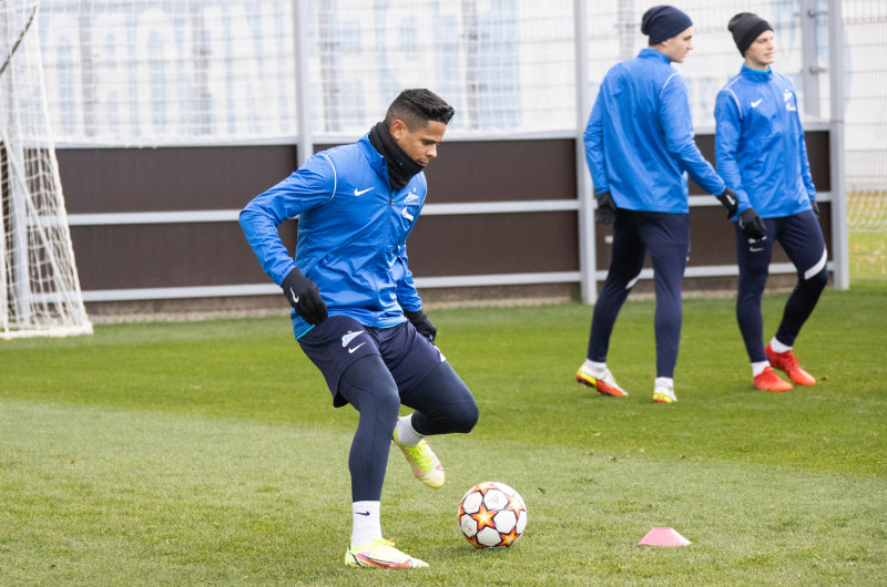 Открытая тренировка «Зенита» перед матчем с «Ювентусом»