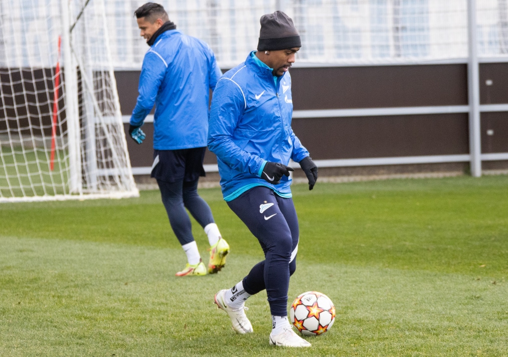 Открытая тренировка «Зенита» перед матчем с «Ювентусом»