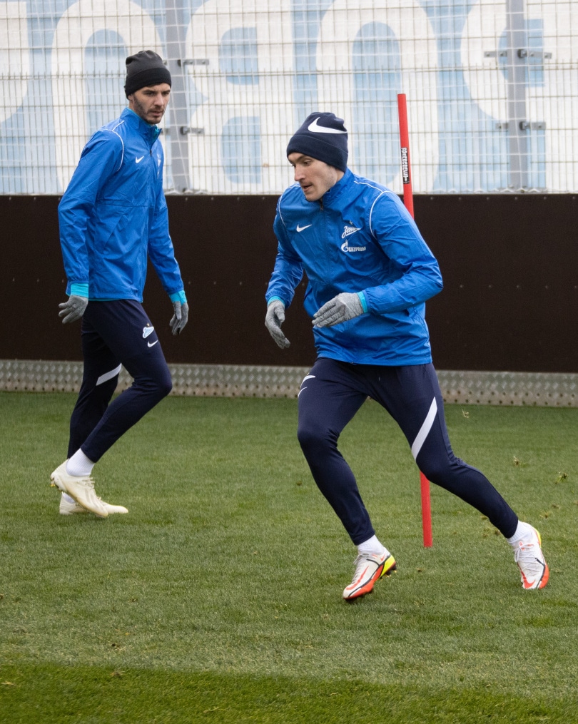 Открытая тренировка «Зенита» перед матчем с «Ювентусом»