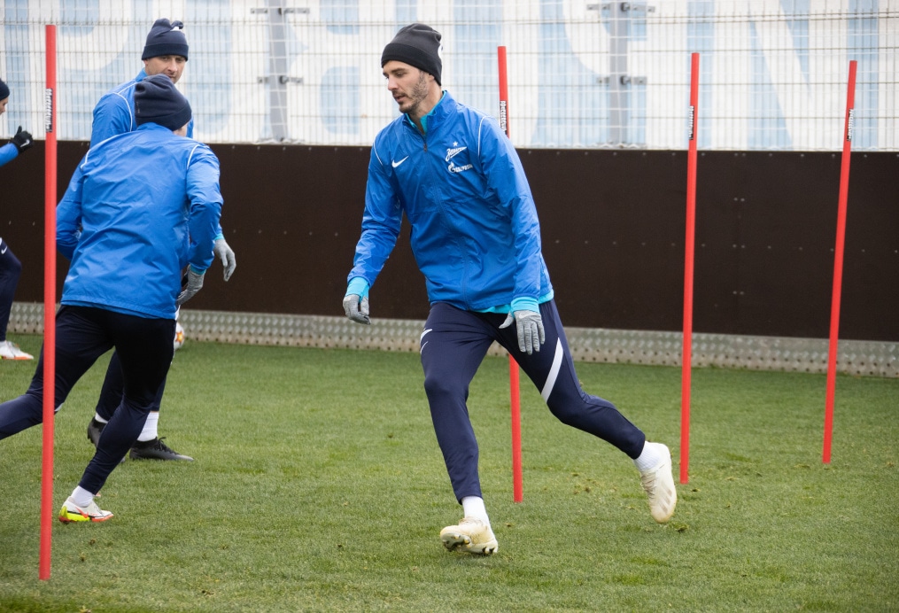 Открытая тренировка «Зенита» перед матчем с «Ювентусом»