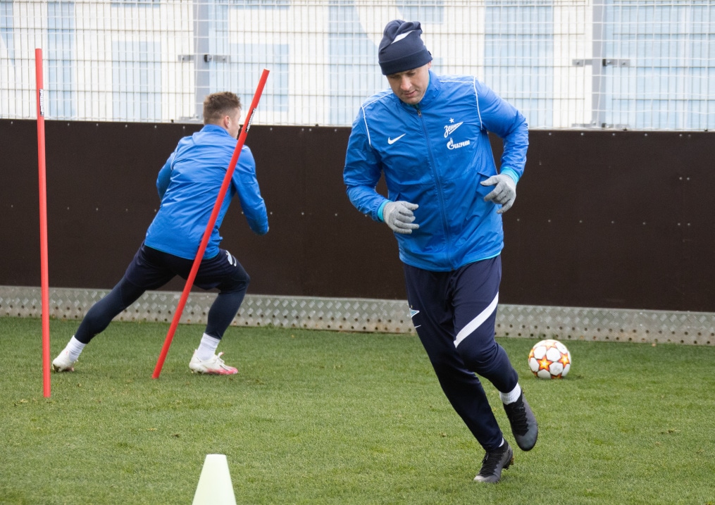 Открытая тренировка «Зенита» перед матчем с «Ювентусом»