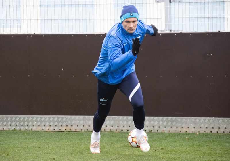 Открытая тренировка «Зенита» перед матчем с «Ювентусом»