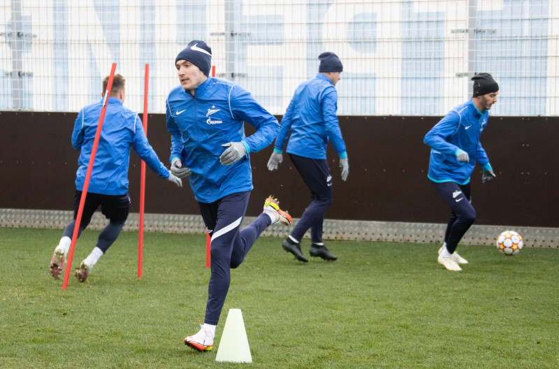 Открытая тренировка «Зенита» перед матчем с «Ювентусом»