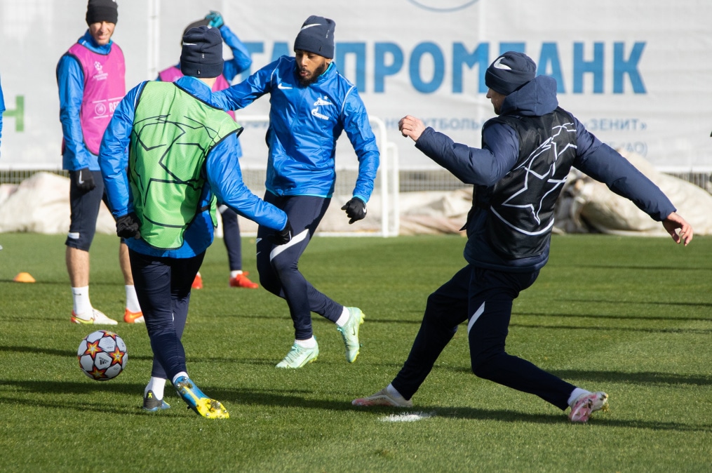 Открытая тренировка «Зенита» перед матчем с «Ювентусом»
