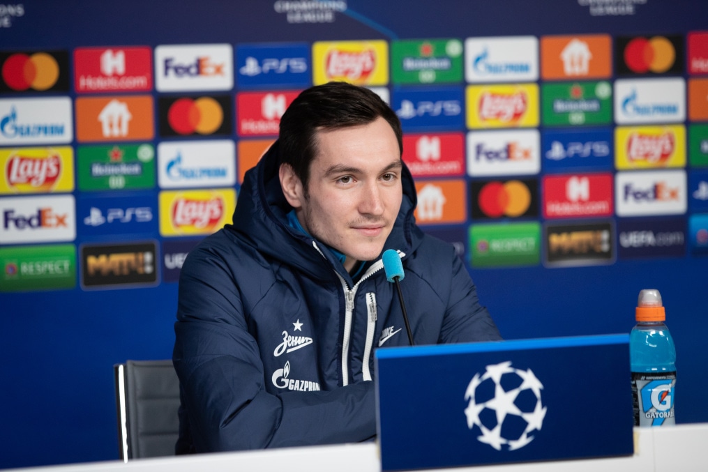 Пресс-конференция «Зенита» перед матчем с «Ювентусом»