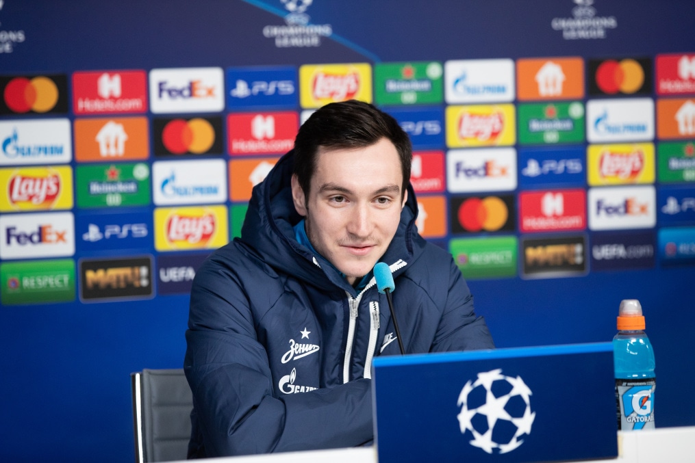 Пресс-конференция «Зенита» перед матчем с «Ювентусом»