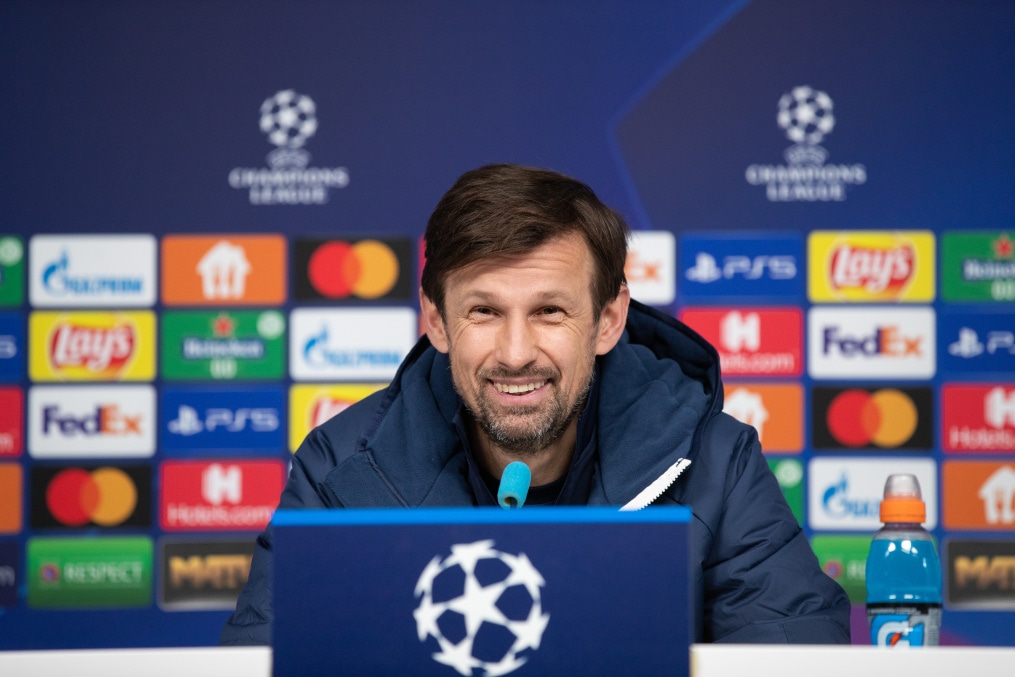 Пресс-конференция «Зенита» перед матчем с «Ювентусом»