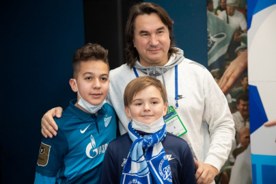 Фан-променад на матче «Зенит» — «Динамо»