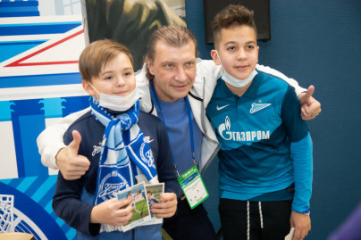 Фан-променад на матче «Зенит» — «Динамо»