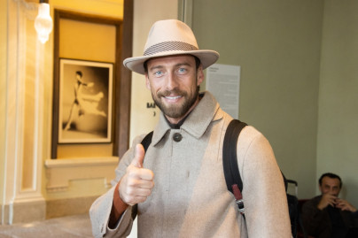 Прогулка команды перед матчем «Ювентус» — «Зенит»