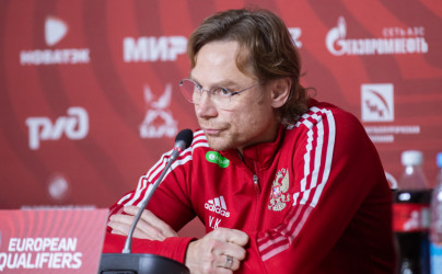 Пресс-конференция сборной России перед матчем с Кипром