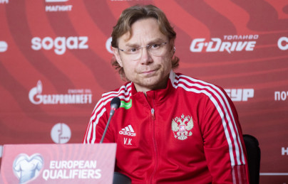 Пресс-конференция сборной России перед матчем с Кипром