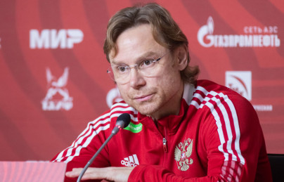 Пресс-конференция сборной России перед матчем с Кипром